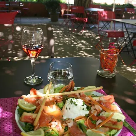 Logis Hotel-restaurant Les Glycines ホテル アルル