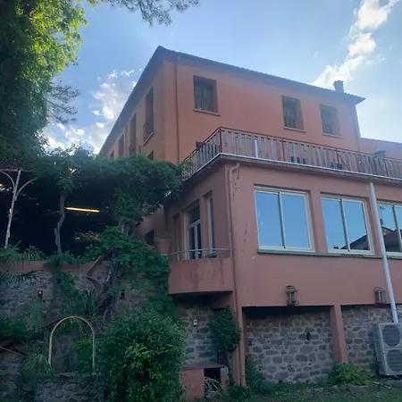 Logis Hotel-restaurant Les Glycines 酒店 泰克河畔阿尔莱